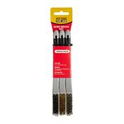 FFTJ 3pc Soft Grip Mini Wire Brush Set image