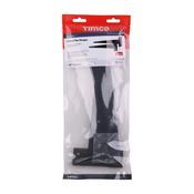 Timco Strong Tee Hinges Epoxy Black 300mm 2-Pack image