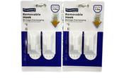 Removable Self-Adhesive Hook 2kg Hold 2 Pack image
