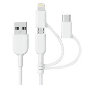 Dekton 3 in 1 Multi-Connector Charging Cable image