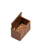 Copele Nido-Avi Poultry Nesting Box with Lid Brown