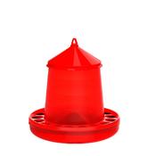 Copele Plastic Poultry Feeder Red 2kg image