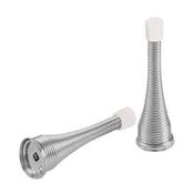 Timco Spring Door Stops Nickel 78 x 24mm (2 Pack) image