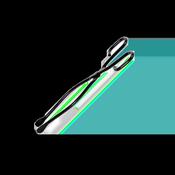 Castle Living Black Fire Tongs 12.5"