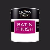 Crown Trade Satin Finish Black 2.5 Litre image