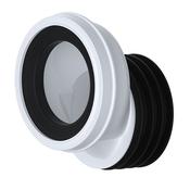 Offset Toilet Pan Connector 4"