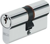 Abus Euro Cylinder Door Lock - Nickel Finish image