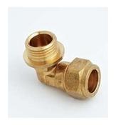 Compression Male Elbow 90° 316 - ¾" image