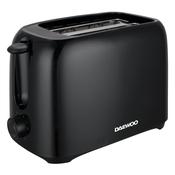 Daewoo Black Essentials 2 Slice Toaster 700W