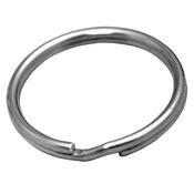 Split Rings – Nickel-Plated Steel Key Rings