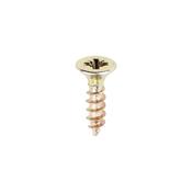 Timco Classic Multi-Purpose Screws PZ Double Countersunk Yellow Zinc