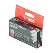 Timco Heavy Duty Staples Chisel Point Galvanised Type 140 -1000pk image