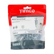 Timco Metal Speed Plugs &amp;amp; Screws Zinc 31.5mm