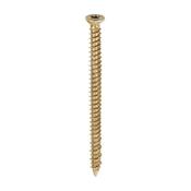 Timco Multi-Fix Concrete Screw Countersunk Yellow 7.5mm