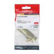 Timco Straight Barrel Bolt 75 x 25mm