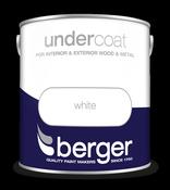Berger Undercoat Brilliant White 2.5 Litre