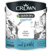 Crown Quick Dry Eggshell White