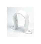 Waste Pipe Bracket White - 40mm (1½") image