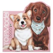 TopModel Doggy Colouring Book image