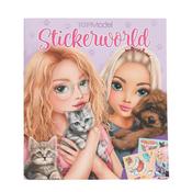 TopModel Stickerworld Sticker Book Kitty