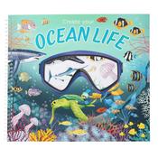 TopModel Trends Create Your Own Ocean Life Sticker Book