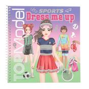 TopModel Dress Me Up Sports Sticker Book