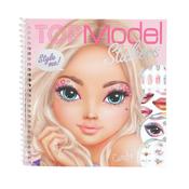 TopModel Dress Me Up Face Sticker Book