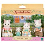 Sylvanian Families Latte Cat Family image