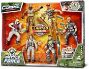 The Corps! Battle Force 14pc Military Action Figure And Accessory Set image