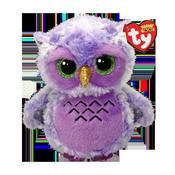 TY Owlivia Owl Beanie Boo Soft Toy Small image