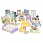 Big Jigs Dolls House Wooden Furniture Set image