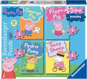 Peppa Pig My First Puzzles 4 Chunky Jigsaw Puzzles image