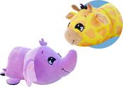 Flip A Zoo Mushmillows Soft ToyJazzy Giraffe Into Emi Elephant image