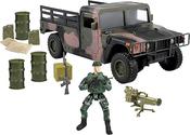 World Peacekeepers Humvee Pick Up Truck With Figure And Accessories