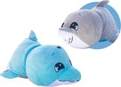 Flip A Zoo Mushmillows Soft Toy  Jumper Dolphin Into Sumy Shark image