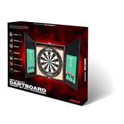 Arrow Bristle Dartboard Cabinet Set Black image