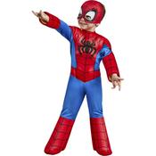 SpiderMan Spidey And His Amazing Friends Deluxe Spiderman Costume 2-3 Years