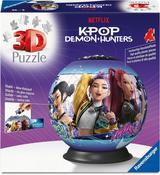 K Pop Demon Hunters 72pc 3D Jigsaw Puzzle Ball image