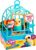 Little Live Pets My Really Real Bird And Cage Teal