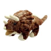 The Puppet Company Baby Dinos Hand Puppet Triceratops image