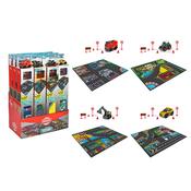 Dickie Micro World Transport Playmat With Vehicle 70cm x 80cm Assorted