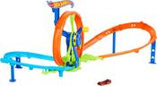 Hot Wheels Stunt Tracks Rapid Launch And Loop Playset image