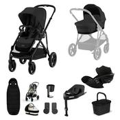 Cybex Gazelle S  Bundle Black With Cloud G Car Seat And Base