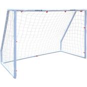 Kickmaster 8ft  x 6ft 42mm Premium PVC Soccer Goal White image