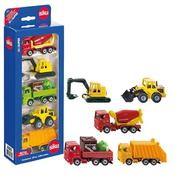 Siku 1:87 Vehicle 5pk Construction