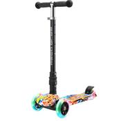 BoldCube Big Fold 3 Wheel Foldable Scooter Street Graffiti 5-10 Years image