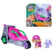 Paw Patrol Dino Skye Rescue Jet Vehicle And Skye Figure image