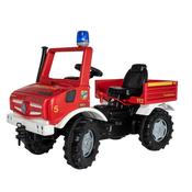 Rolly Unimog Fire Truck With Gears / Brakes / Flash Light image