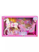 Barbie Nutcracker Land Of Sweets Horse And Sled Playset image