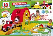 Burago Junior B Shake IT Runner Farm Tractor Set